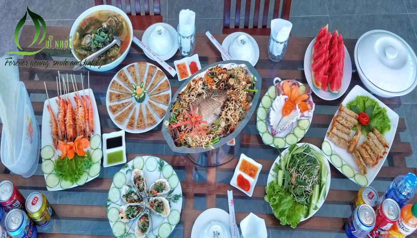 Fresh seafood Cu Lao Xanh Quy Nhon