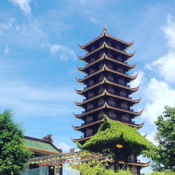 Thien Hung Pagoda bell tower 12