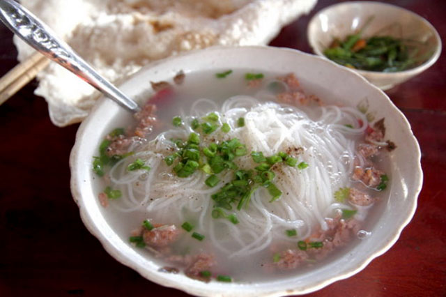 Chau Truc Shrimp Noodle Soup-퀴논 특산품 