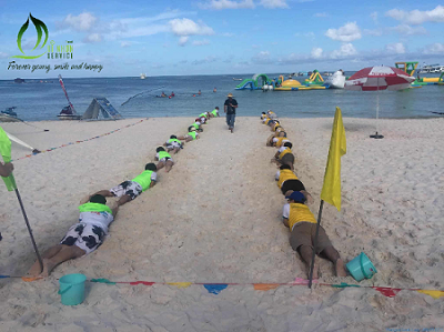 See Who Is Longer Game teambuilding tour quy Nhon